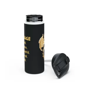 Courage Dragon Water Bottle - 32 oz