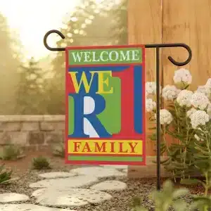 WeR1 (We Are One) Family Garden & House Banner