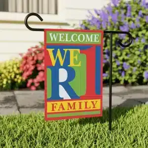 WeR1 (We Are One) Family Garden & House Banner
