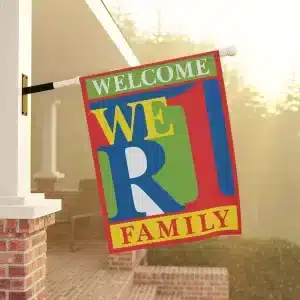 WeR1 (We Are One) Family Garden & House Banner