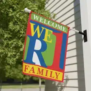 WeR1 (We Are One) Family Garden & House Banner