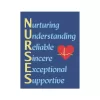 A Nurses Qualities Garden & Wall Banner 24.5" x 32"