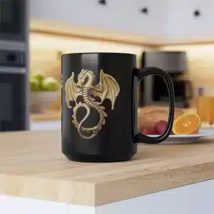 Dragon of Courage 15oz Coffee Mug
