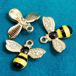 Bee Kind Sparkle Charm