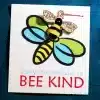 Bee Kind Sparkle Bee Charm