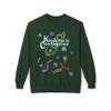 Forest Green - Kindness is Contagious Fleece Crewneck Sweatshirt