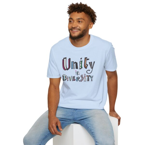 Unity in Diversity T-Shirt in Light Blue