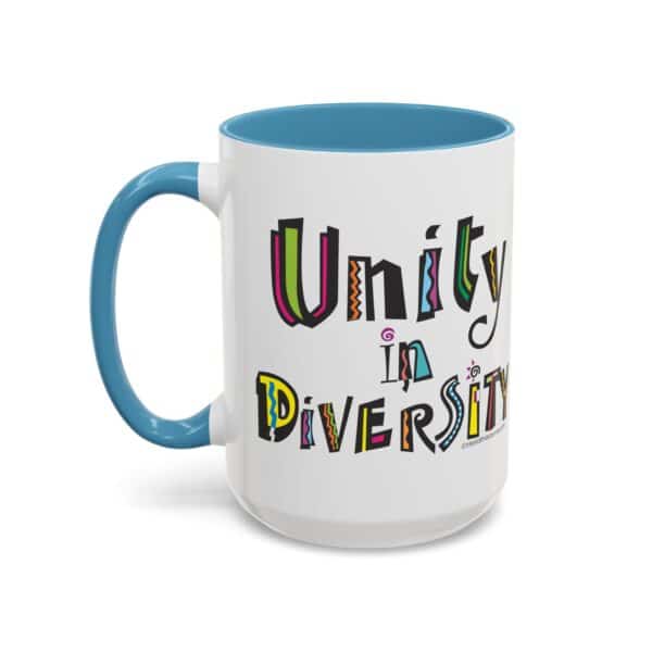 Unity in Diversity Coffee Mug - Light Blue