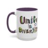 Unity in Diversity Coffee Mug - Purple