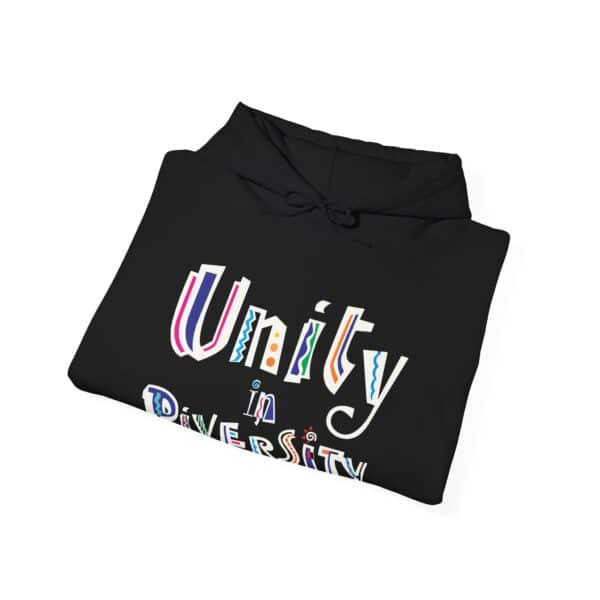 Unity in Diversity Hooded Sweatshirt with Pocket - Image 6