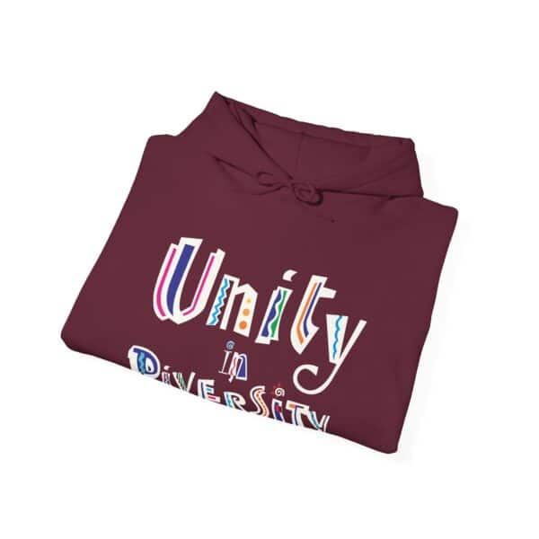 Unity in Diversity Hooded Sweatshirt with Pocket - Image 9