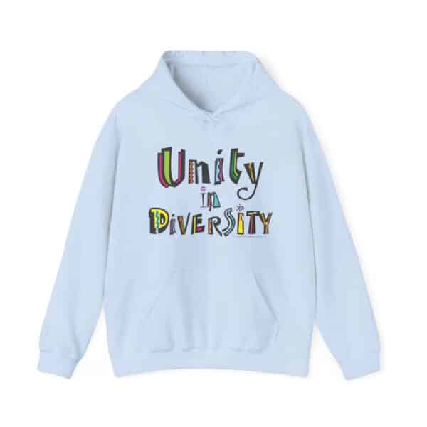 Unity in Diversity Hooded Sweatshirt with Pocket - Image 2