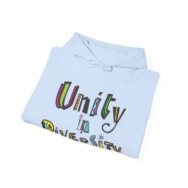 Unity in Diversity Hooded Sweatshirt with Pocket - Image 3