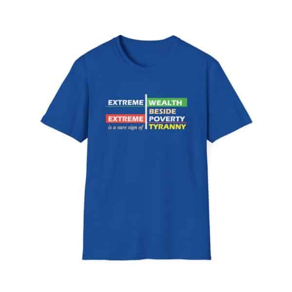 Economic Justice Interfaith T-Shirt - Royal Blue