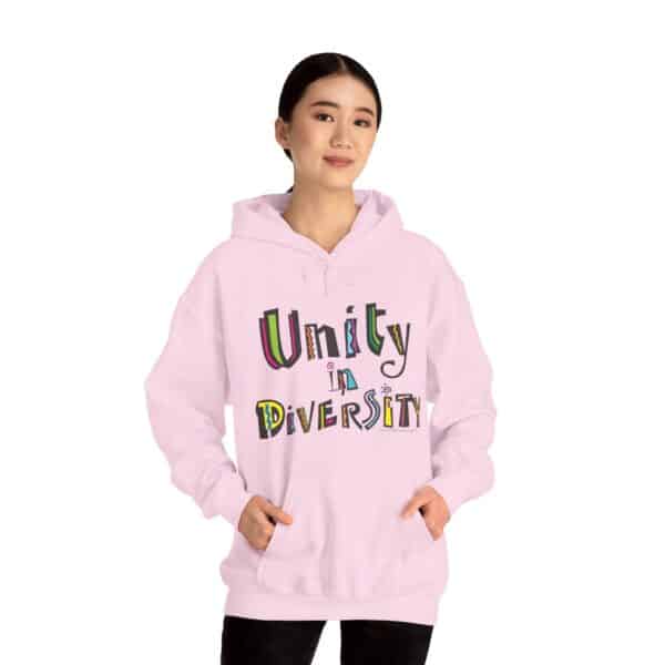 Unity in Diversity Hooded Sweatshirt with Pocket - Image 18