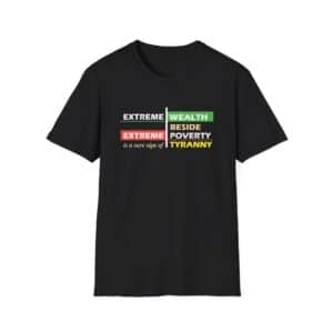 Economic Justice Interfaith T-Shirt - Black