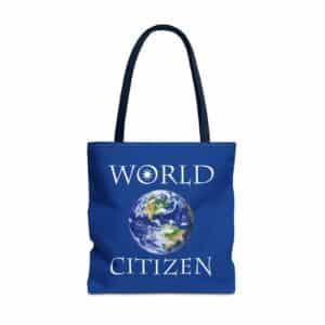 World Citizen/My Home 2-sided Tote Bag - Front