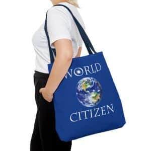 World Citizen/My Home 2-sided Tote Bag - 18" x 18"