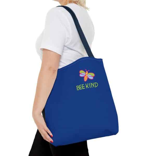 Bee Kind Honeycomb Quilt Tote Bag - 16" x 16"