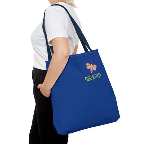Bee Kind Honeycomb Quilt Tote Bag - 18" x 18"