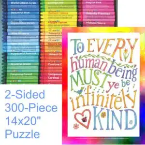 Character Crayon / Kindness Puzzle