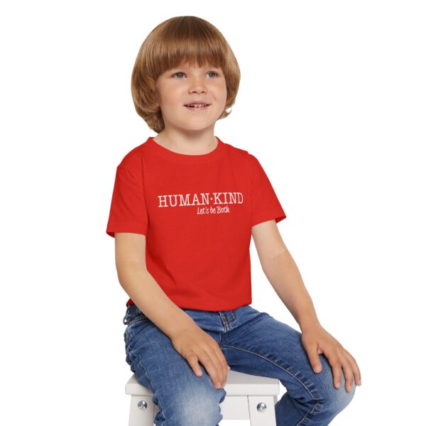 Human*Kind – Let’s Be Both Toddler T-shirt - Red