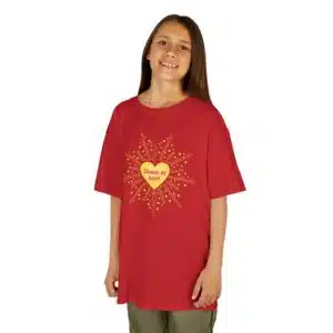 Kid's 'Illumine my heart' in Red