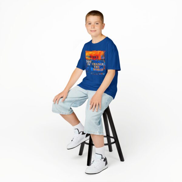 Who Am I NOT to Change the World – Kids Tee - Who Am I NOT to Change the World – Kids Tee - Royal Blue