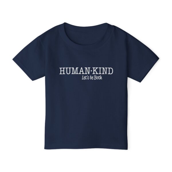 Human*Kind – Let’s Be Both Toddler T-shirt - Navy