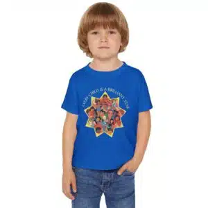 Every Child Is a Brilliant Star Tooddler T-shirt - Royal Blue