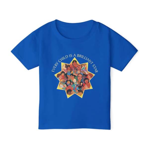 Every Child Is a Brilliant Star Tooddler T-shirt - Royal Blue
