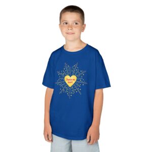 Kid's 'Illumine my heart' in Royal Blue