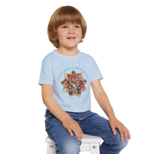 Every Child Is a Brilliant Star Toddler T-shirt - Light Blue