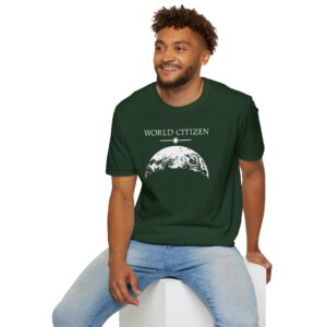 Classic World Citizen T-Shirt - Forest Green
