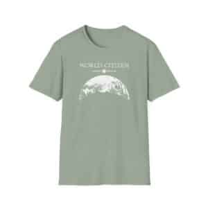 Classic World Citizen T-Shirt - Sage