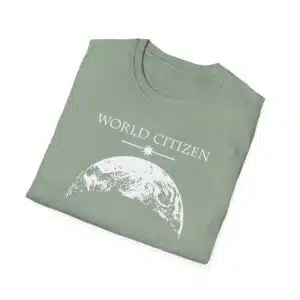 Classic World Citizen T-Shirt - Sage