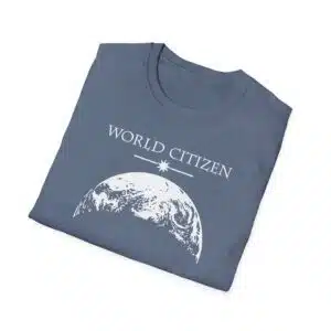 Classic World Citizen T-Shirt - Heather Indigo