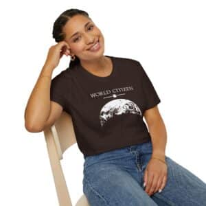 Classic World Citizen T-Shirt - Dark Chocolate