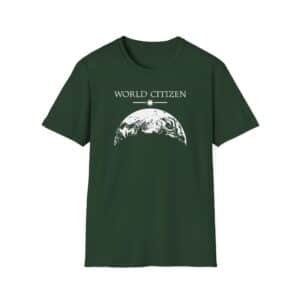 Classic World Citizen T-Shirt - Forest Green