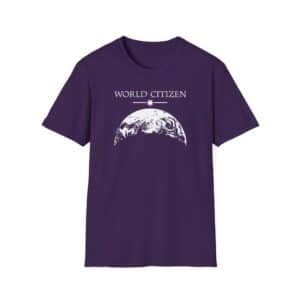 Classic World Citizen T-Shirt - Purple