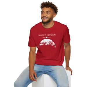 Classic World Citizen T-Shirt - Cherry Red