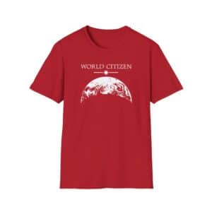 Classic World Citizen T-Shirt - Cherry Red