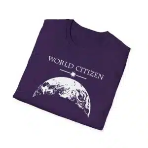 Classic World Citizen T-Shirt - Purple