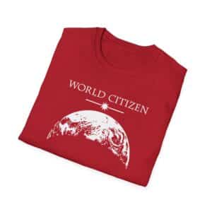Classic World Citizen T-Shirt - Cherry Red