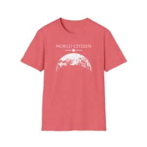 Classic World Citizen T-Shirt - Coral Silk