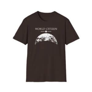 Classic World Citizen T-Shirt - Dark Chocolate