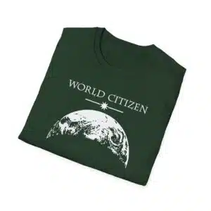 Classic World Citizen T-Shirt - Forest Green