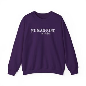 Human*Kind – Let’s be both Sweatshirt - Purple