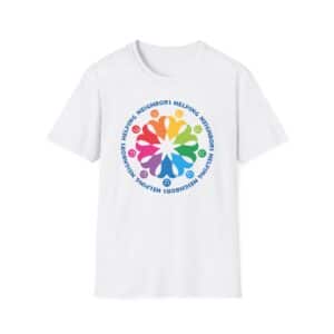 Neighbors Helping Neighbors T-Shirt on White
