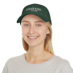 Human*Kind – Let’s be both – Low Profile Cap - Dark Green